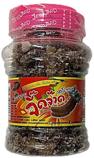 태국 타마린드절임 사우어 타마린드 위드 스파이시 / THAI Sour Tamarind with Spicy, 1개, 220g