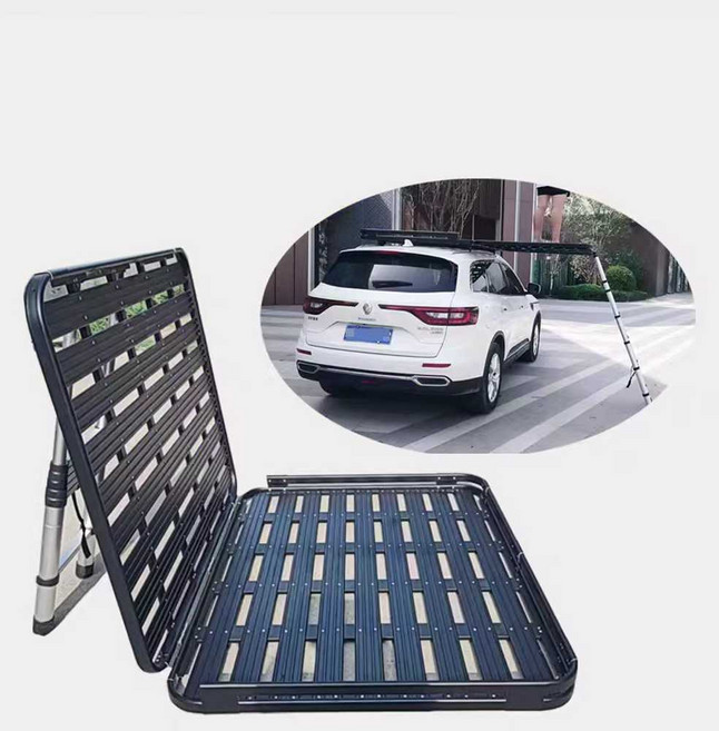 접이식 루프랙 바스켓 프레임 카고 텐트베이스 지붕, 1개, 상세페이지 참고