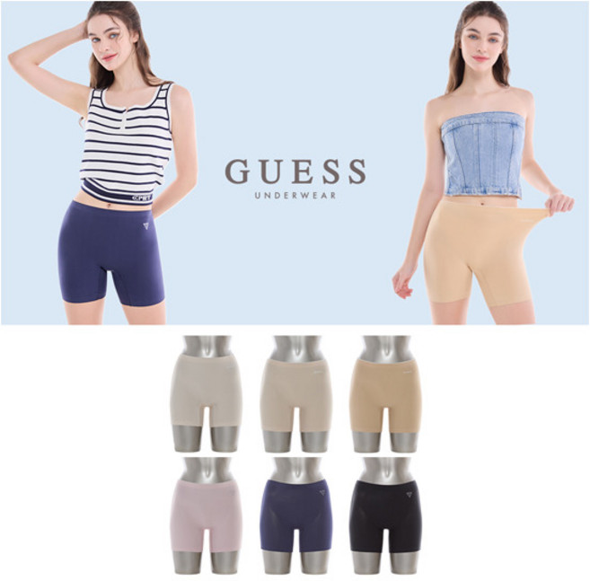 [게스 언더웨어] 게스 GUESS 여성 퓨징 드로즈 6종