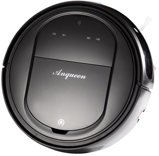 ANQUEEN 安晴 智能規劃式掃地機器人, 黑色, AQ-718S