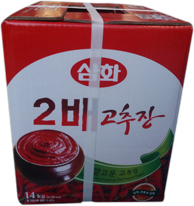 삼화 2배 고추장 (지함)/무료배송, 1개, 14kg