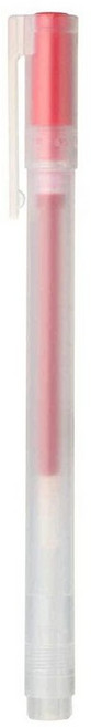 MUJI 0.38mm 레드 스무스 젤 잉크 볼펜 10개 407934, 2-레드, 1개