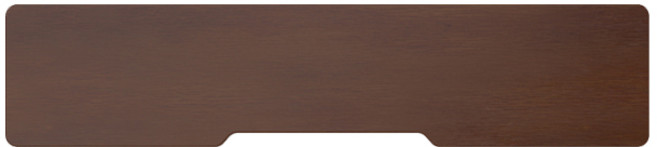 엠스톤 대나무 팜레스트 손목 받침대, 다크브라운 360mm 텐키리스, 1개