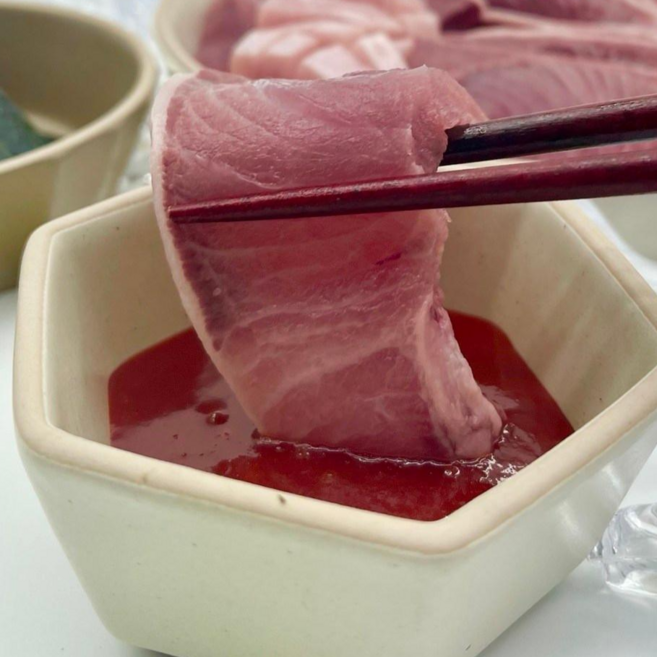 [100%산지직송] 제철맞은 자연산 대방어 필렛 방어회, 1개, 500g(중대방어)