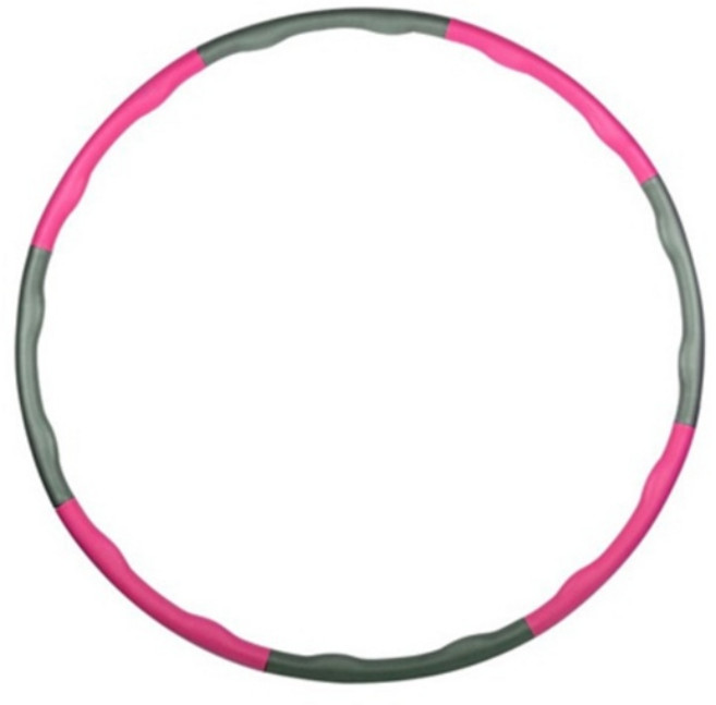 에스준 다이어트 뱃살 훌라후프 복근, pinkgray, 1250g