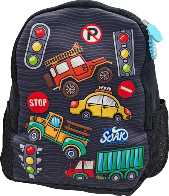 SOAK 兒童背包 交通工具圖案雙肩包