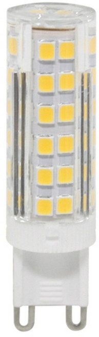 레드 LED G9 4W 핀램프 냉장고 핀할로겐 촛대전구 LED고추구 대체용 옥수수 미니 콘램프 총알전구 미니스틱 LEDG9 LED핀램프 LED핀전구 LED핀할로겐 LED전구 KS, 주백색, 1개