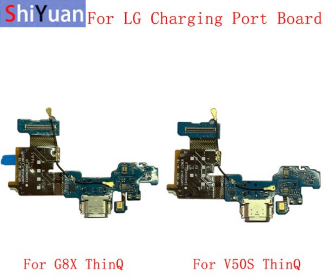 DS 9S USB 플렉스 V50S THINQ 포트 부품 G8X 보드 케이블 커넥터 교체 충전, 1개, G8X EU Version
