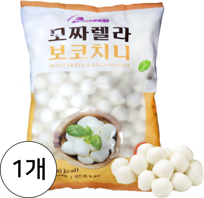 FMK 모짜렐라 보코치니 냉동, 1kg, 1개