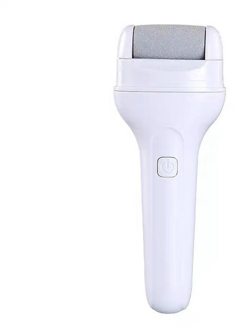跨境智能電動磨腳器修腳磨腳石數顯去死皮修腳修足除老繭神器廠家, 1個, 磨腳器(新款白色):如圖所示