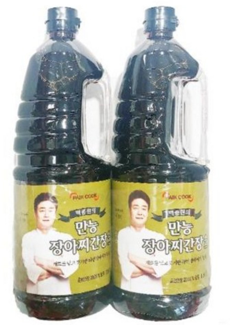 [CO(가공식품(조미료))]백쿡 or 샘표 만능장아찌 간장소스, 1.7L, 2개