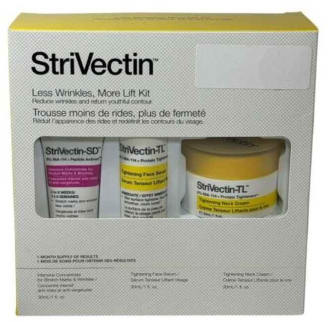 화이트닝 크림 착색 톤업 스트라이벡틴 Tighten & Lift 3 Step 키트 Peptide Concentrate Face 세럼 Neck Cream