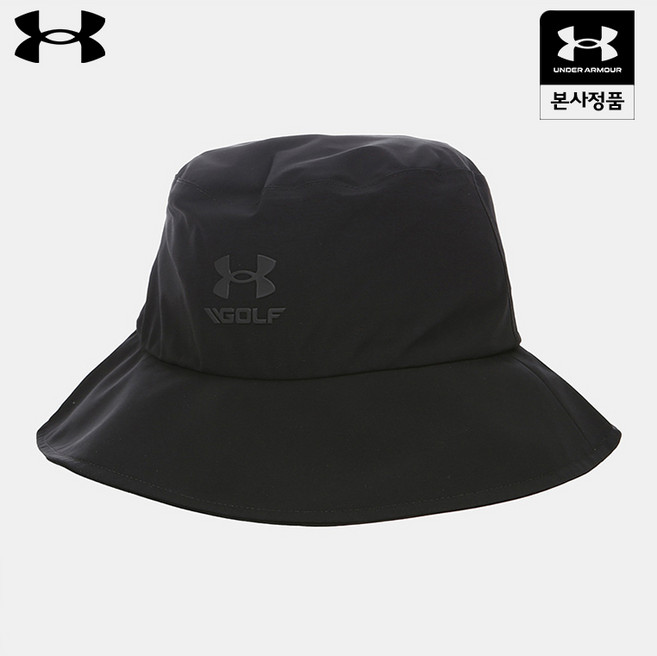 [정상가 129 000원] 남성 UA골프 스톰 프루프 레인 버킷햇_U4UMCP006-000, 0001, OSFM