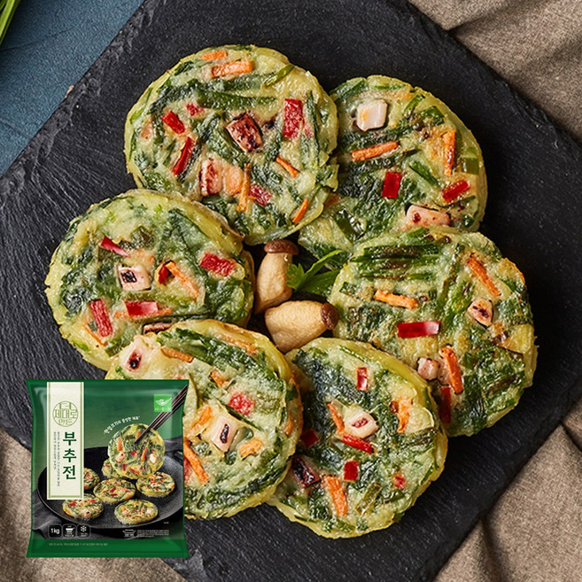 사옹원 더 제대로 만든 부추전, 1kg, 1개