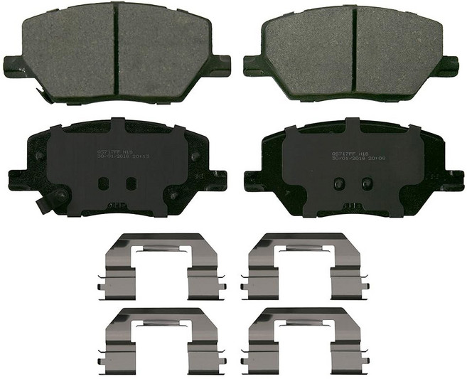 바그너 QS ZD1811 디스크 브레이크 패드 세트 향상된 정지력 2017-2018 지프 레니게이드 2018- 컴퍼스에, QS - Ceramic, 1개