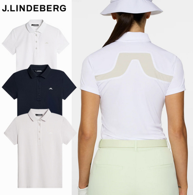 제이린드버그 골프웨어 여성 반팔 티셔츠 / 캐시 폴로 탑 / 기능성 저지소재 GWJT13068 0000 6855 U045
