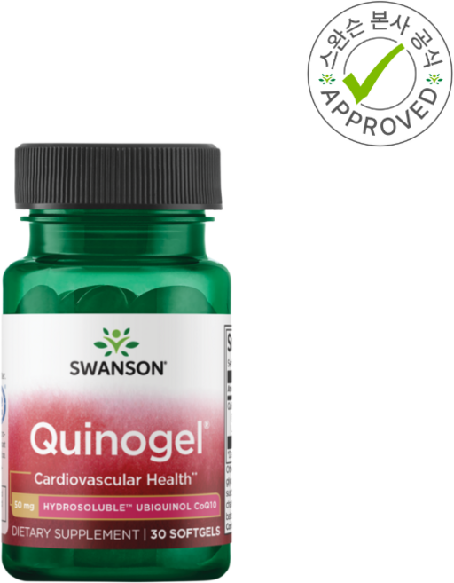 스완슨 퀴노겔 50mg 30소프트겔 1개, 단품