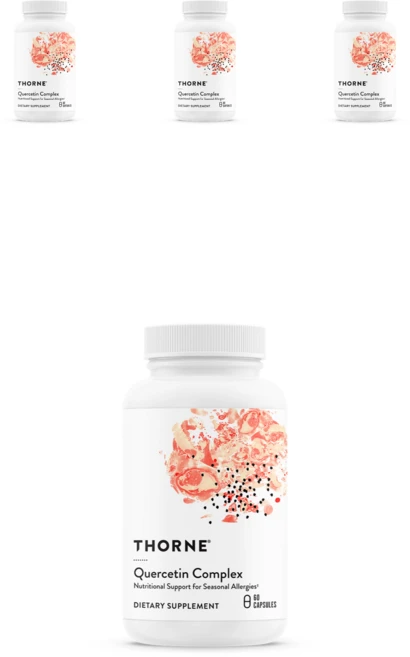 쏜리서치 퀘세틴 컴플렉스 캡슐, 60정, 4개 - 쿠팡