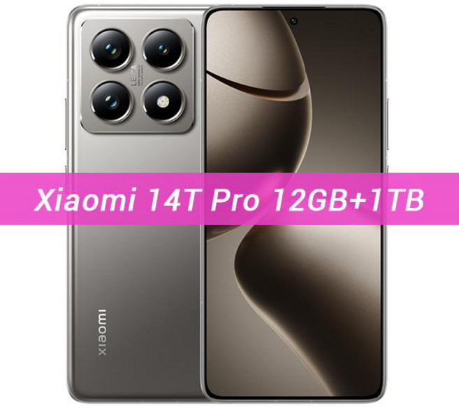 글로벌 버전 샤오미 14T Pro 5G NFC MediaTek Dimensity 9300+ 144Hz AMOLED 디스플레이 50MP 라이카 카메, 01 Standard, 04 12GB 1TB Grey