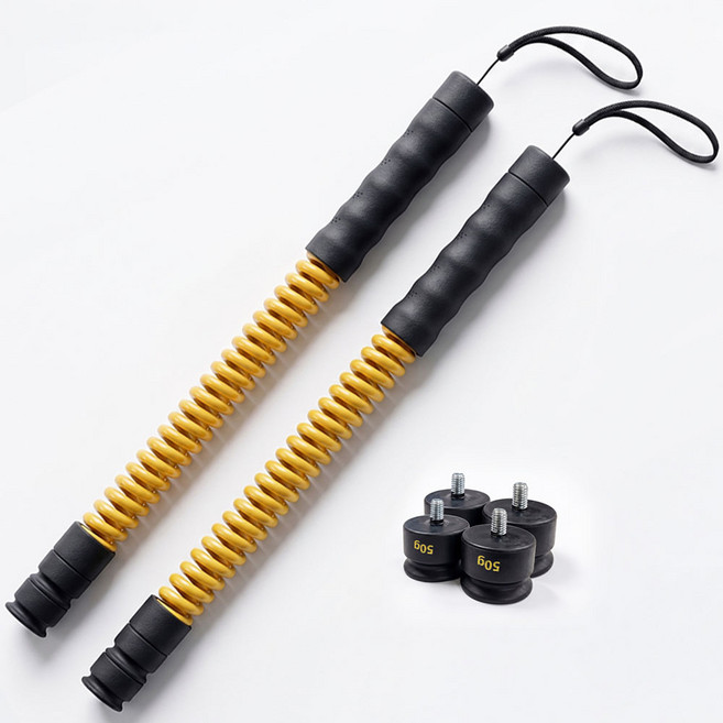 MW 멀티웨이트 배틀로프 무게추세트 짐로프 저소음설계, 블랙옐로우