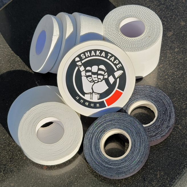 샤카 주짓수 테이프, 화이트 1cm x 10m, 1개