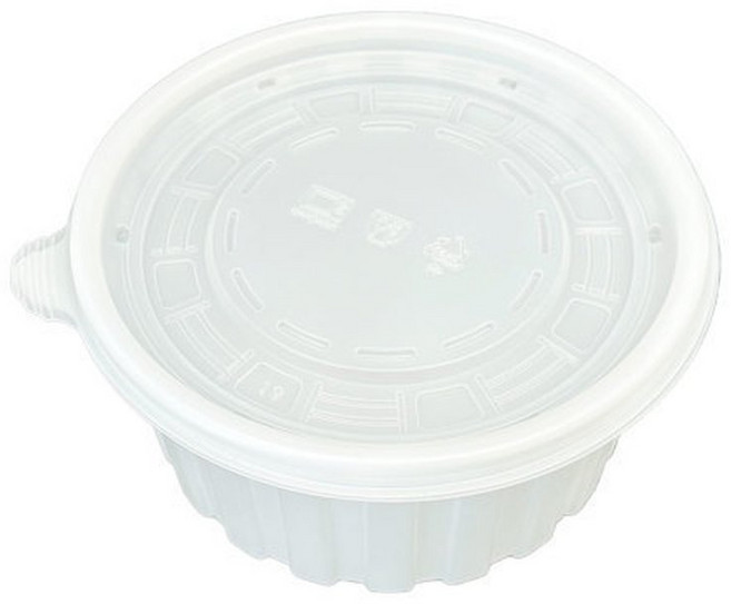 삼계탕용기 중 150개입 158파이 국용기 탕용기 배달 일회용기 (뚜껑포함), 150개, 150개