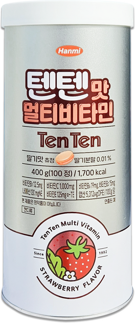 한미 텐텐맛 멀티비타민 100정, 1개