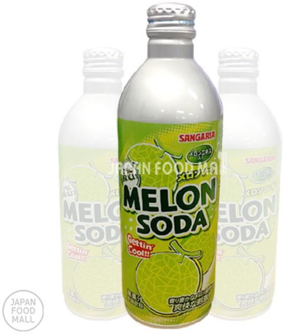 산가리아 멜론 소다 음료, 500ml, 12개