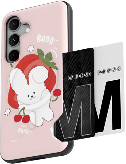 별다섯 자석 맥세이프 카드 케이스 2장 수납 타이니테일즈 후르츠 반이