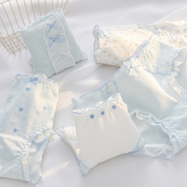 라나즈초이스 여성 순면 팬티 세트 A등급 아기면 항균 속옷