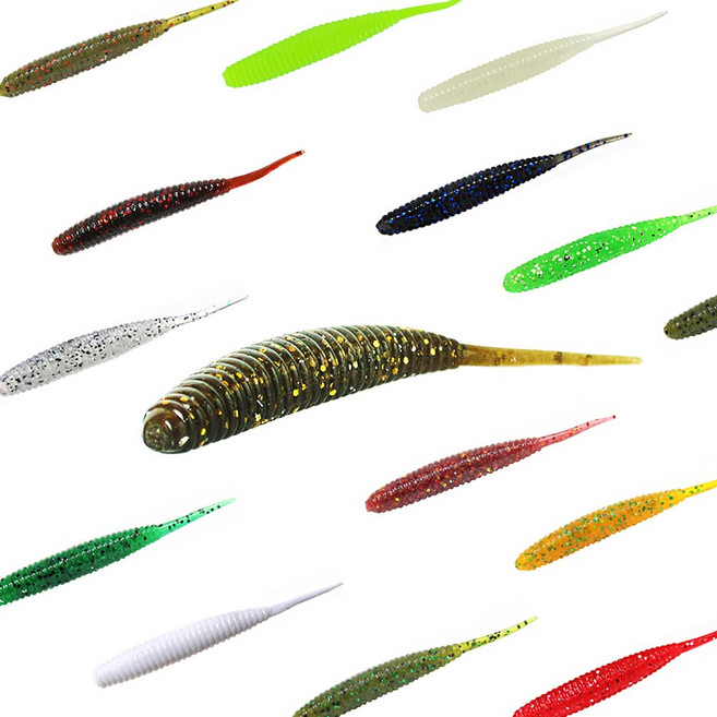 요시가와 야마데스 웜 소프트베이트 4인치 신비의웜, WD110-003