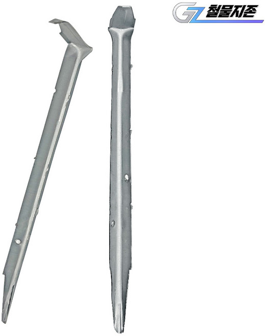 코아핀 앙카핀 20cm (500개) 쇠말뚝 강철 고정핀 제초매트 방초 부직포 야자매트 코아네트 바닥 고정, 1개