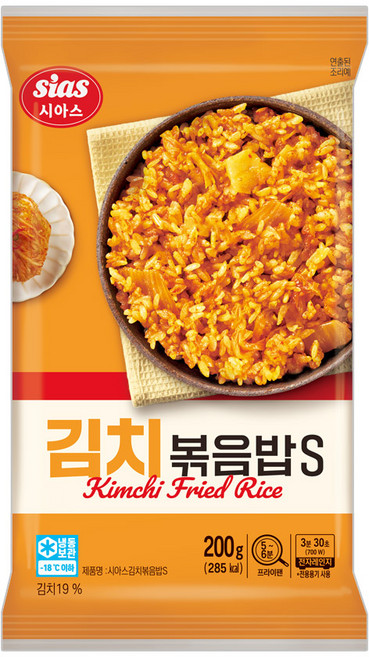 시아스 김치 볶음밥 200g, 12개
