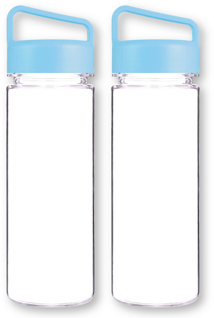 위드 국산 마이보틀 트라이탄 핸디 손잡이 물병, 블루, 2개, 500ml