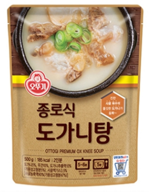 오뚜기 종로식 도가니탕, 500g, 1개