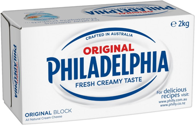 필라델피아 크림치즈2kg 호주산 (아이스포장 무료), 1개, 2kg