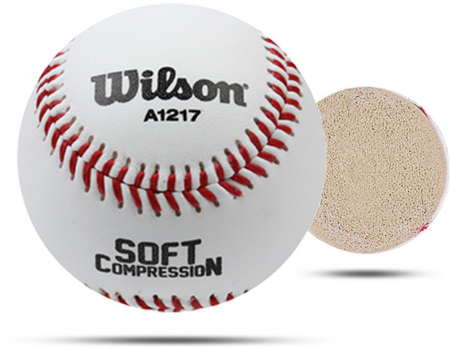 윌슨 안전야구공, A1217, 1개