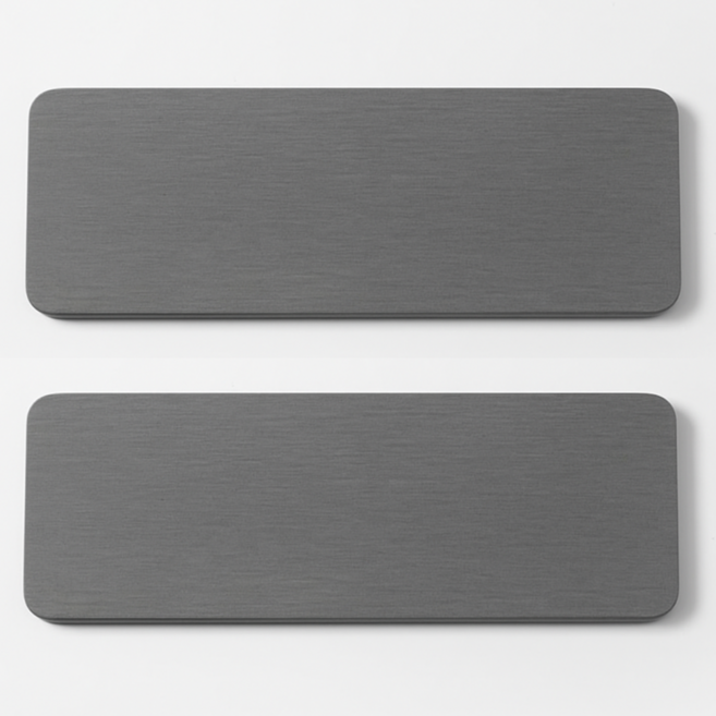 메디와인 규조토 트레이(22cmx7cm), 2개, 다크 그레이