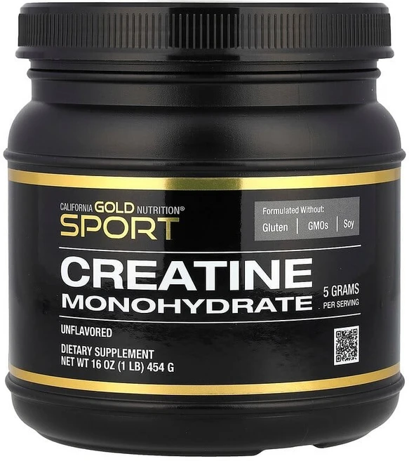California Gold Nutrition 스포츠 크레아틴 일수화물 무맛 454g(1lb) CGN-01059, 454g, 1 - 쿠팡