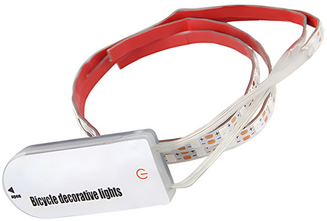 자전거 LED 안전등 야간 라이딩 후미등, C.그린, 1개