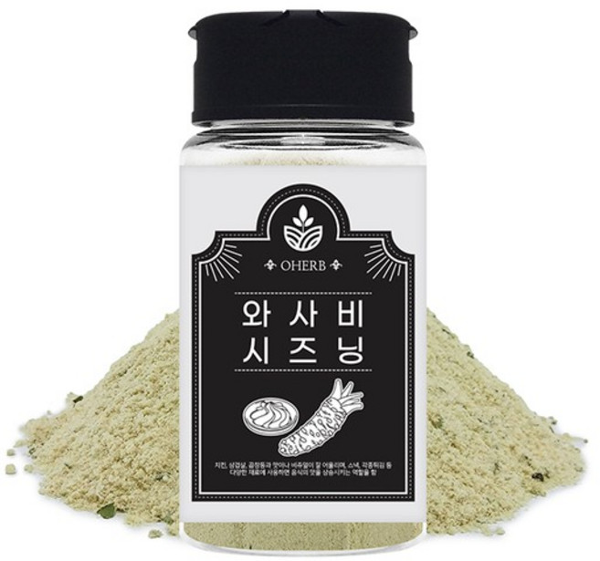 와사비 시즈닝 분말 가루 고추냉이 90g, 1개