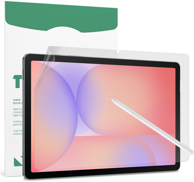 더세이프 갤럭시탭 S10라이트 10.9 항균 지문방지 블루라이트차단 보호필름, 투명, 2개