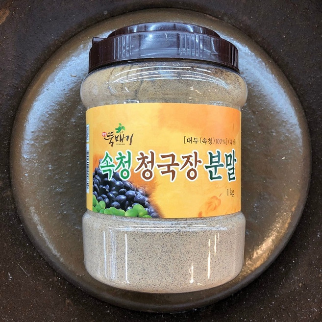 옛맛뚝배기 검은콩 [속청 청국장분말 국산 100%] 1kg, 1개