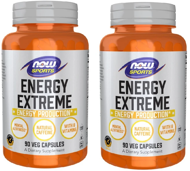 NOW ENERGY EXTREME 에너지 익스트림 90캡슐 x 2개, 90정 - 쿠팡