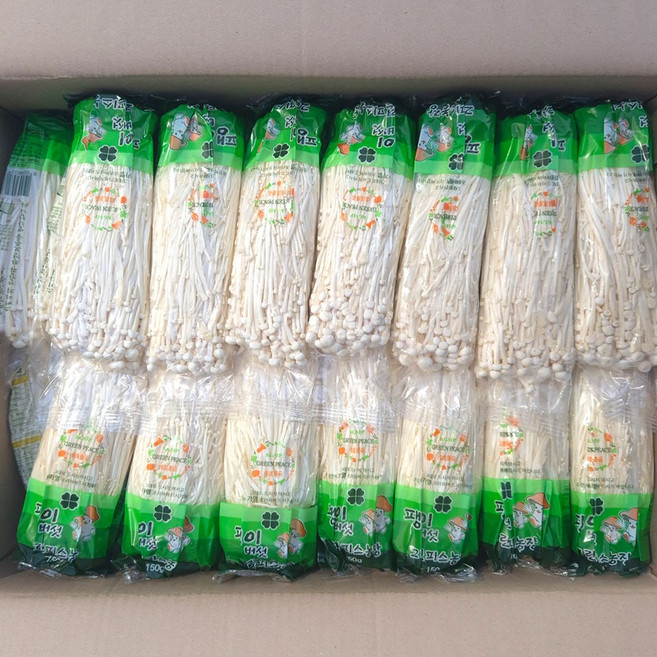 클릭마켓 국내산 팽이 팽이버섯, 10개, 150g