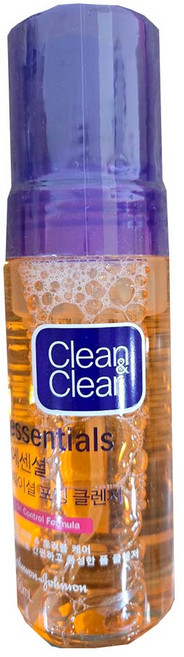 클린앤클리어 에센셜 훼이셜 포밍 클렌저, 150ml, 1개