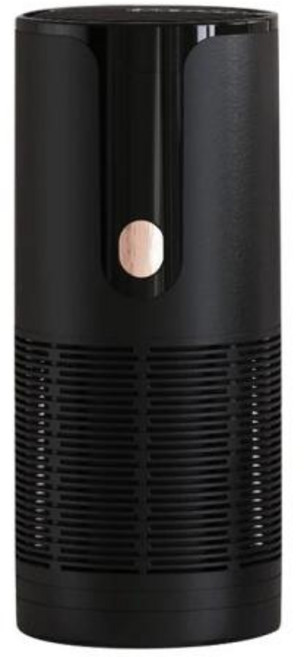 선박 샤오미 휴대용 자동차 공기 청정기 룸 탈취제 음이온 제거 연기 HEPA 필터 홈, Black-with 1200mAh, Black-with 1200mAh