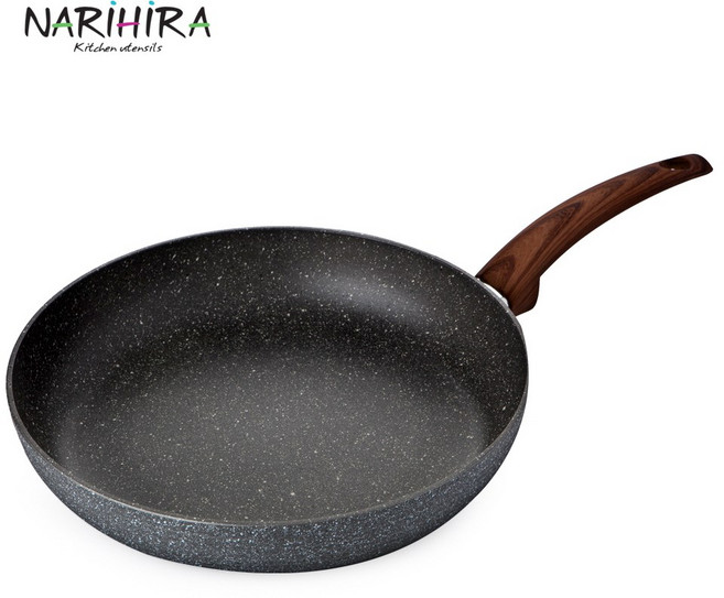 나리히라 인덕션 대리석 프라이팬, 30cm, 1개