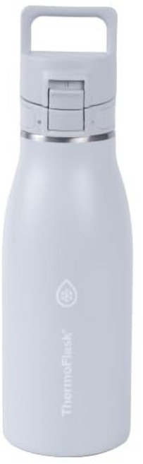타케야 공식 스테인레스 스틸 병 500ml 보온 보냉 진공 단열 물통 THERMO FLASK 여행 직접 마시는 원터치 개폐식 캐리 핸들 자물쇠 파우더 코팅 써모플라스크 TAKEYA, 1개, 1ml, 상세페이지 참조