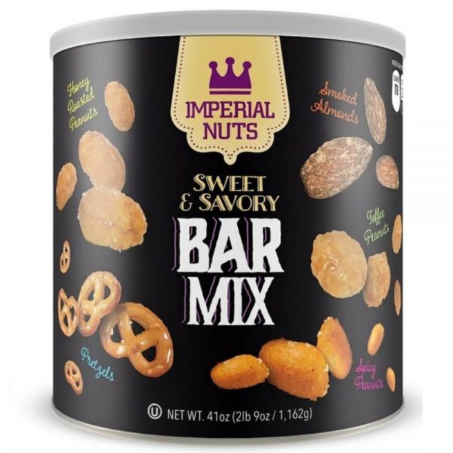 임페리얼 너츠 스위트 앤 세버리 바 믹스 - 훈제 아몬드 프레첼 토피 땅콩 매운 허니 로스트 땅콩 포함 어떤 자리에서도 맛있고 즐거운 간식, 1